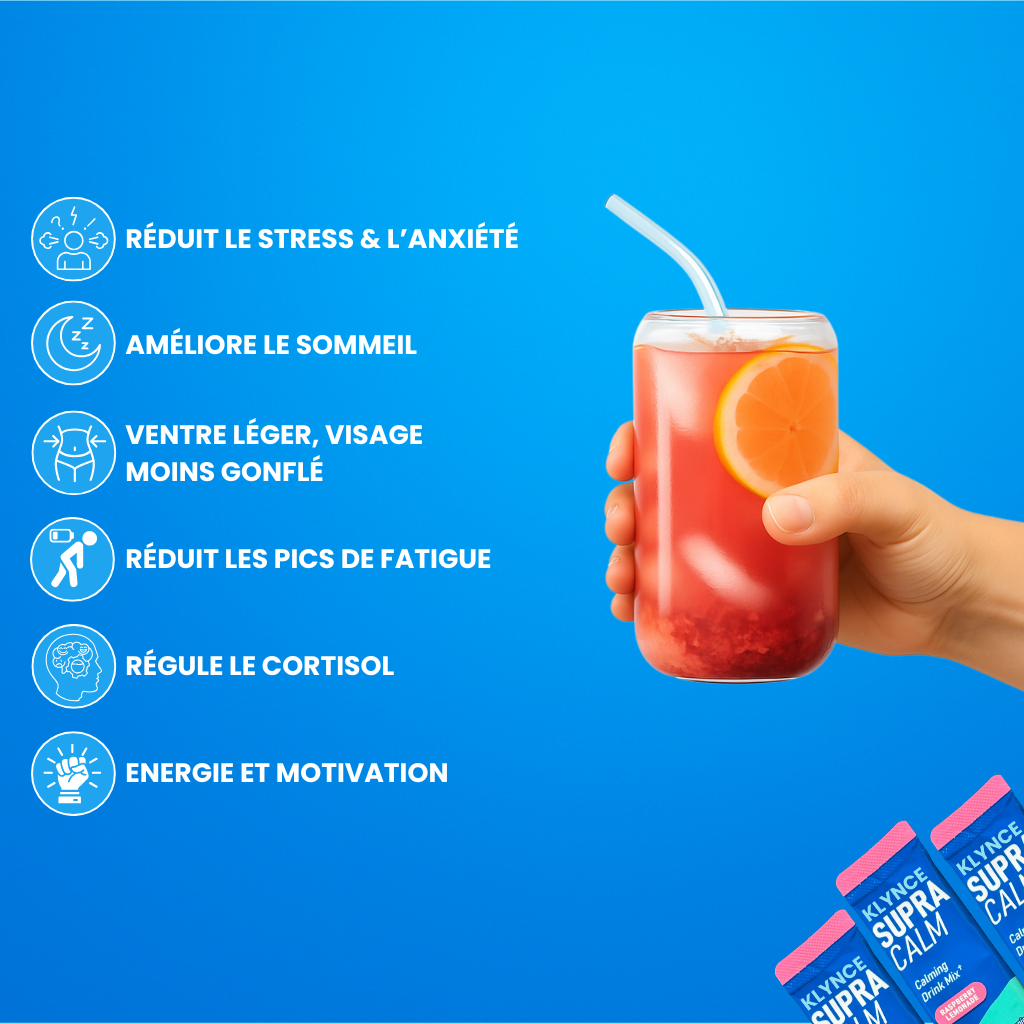 SUPRACALM™ – Dites a dieux au Fatigue constante, stress quotidien, ventre et visage gonflés, énergie diminuée