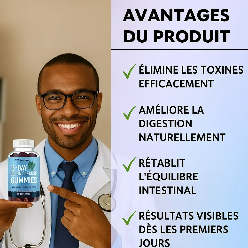 Détox et nettoyage du côlon - Élimine Toxines & Constipation