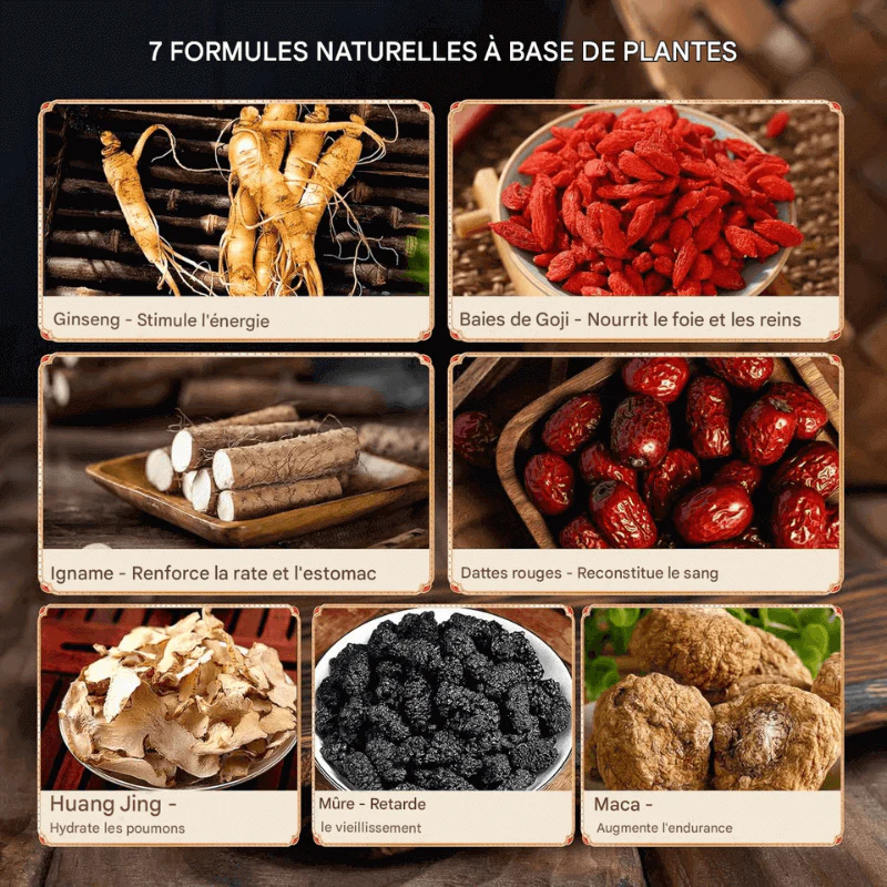 Tisane aux herbes naturelles