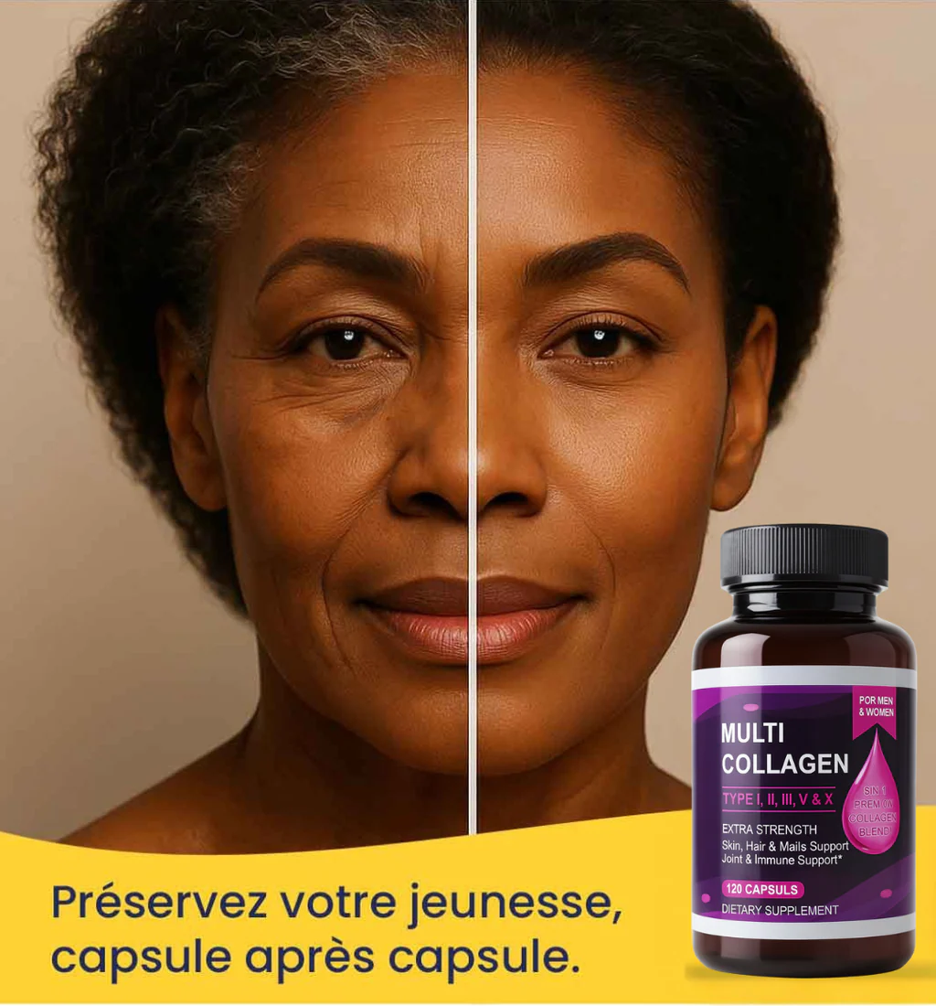 Collagène 5 en 1 pour une beauté naturelle