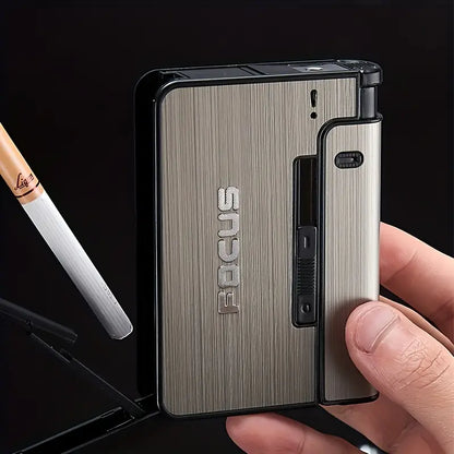 Ensemble Exclusif de 2 Étuis à Cigares Focus Lighter