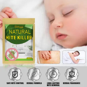 Sac naturel d'élimination des acariens x4 Sachets