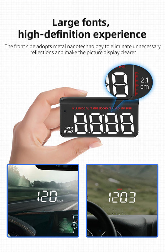 Compteur De Vitesse Projecteur Universel OBD2