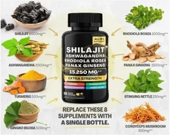Shilajit Pur et Naturel pour Booster Votre Énergie et Vitalité