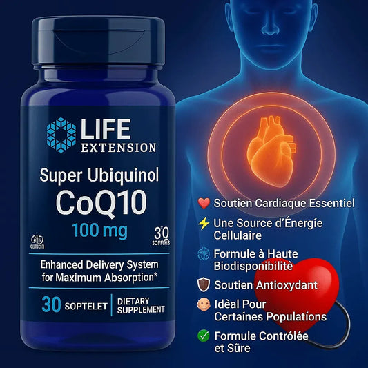 Complément Ubiquinol, Soutien Cardiaque