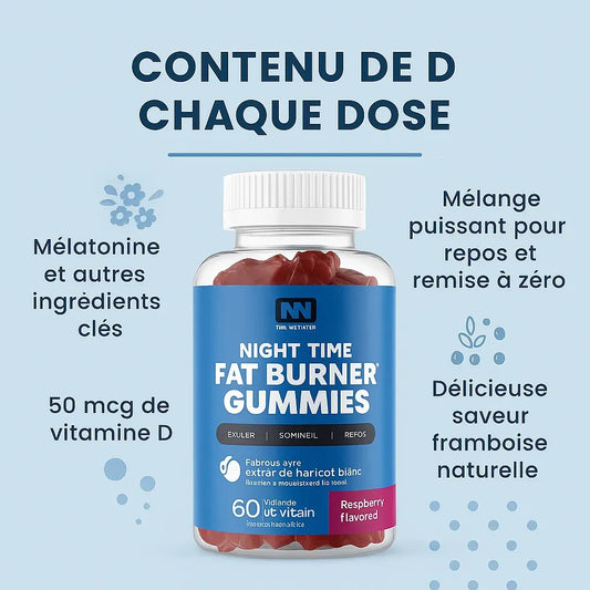 Complément Nuit Brûleur de Graisse – Transformez votre ventre sans effort