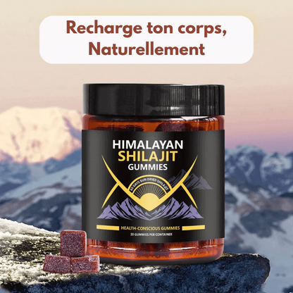 Shilajit Naturel en Gommes