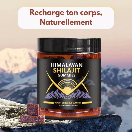 Shilajit Naturel en Gommes
