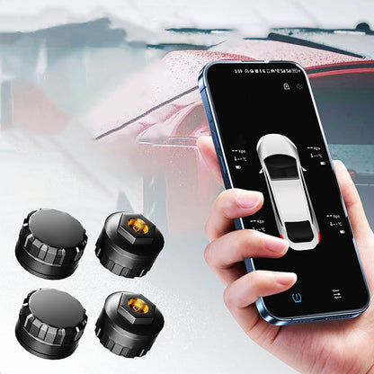 Surveillez la pression de vos pneus en temps réel avec nos capteurs Bluetooth