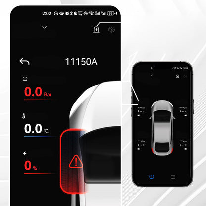 Surveillez la pression de vos pneus en temps réel avec nos capteurs Bluetooth
