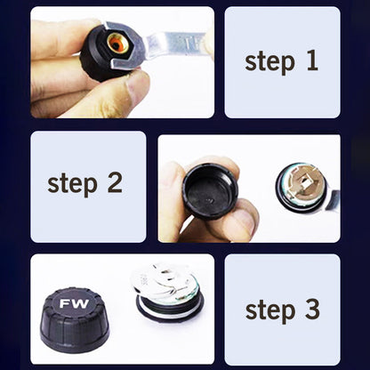 Surveillez la pression de vos pneus en temps réel avec nos capteurs Bluetooth
