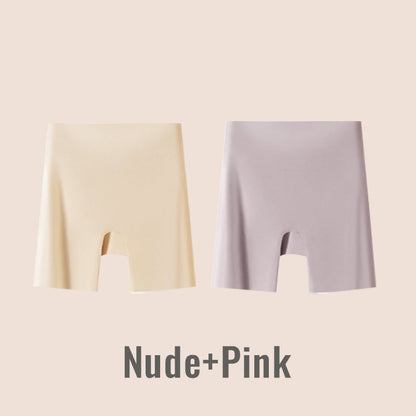 Culotte en Soie Glacée Sculptante